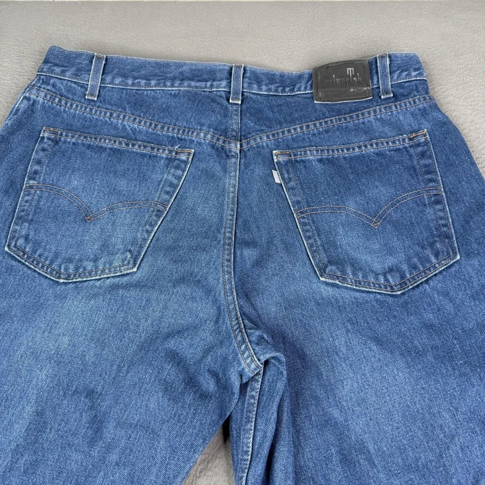 Vintage Levis Silvertab Baggy Jeans Mens 38x24 Blue‎ Denim Loose Fit Grunge 90s